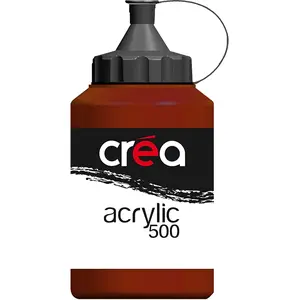 Rougier & Plé Peinture acrylique 500 ml Terre de Sienne brûléeVendu parscrapmalin
