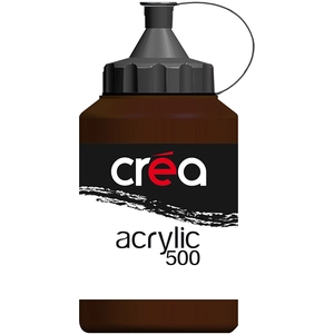 Rougier & Plé Peinture acrylique 500 ml Terre d'ombre brûlée