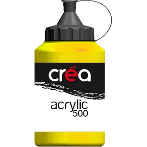 Rougier & Plé Peinture acrylique 500 ml Jaune primaireVendu parscrapmalin