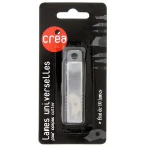 Créa Lames de rechange pour cutter compas - 10 pièces pas cher