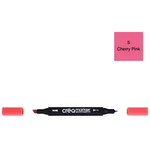 Créa Marqueur à base d'alcool - double-pointe - Cherry Pink 005 pas cher