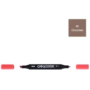 Créa Marqueur à base d'alcool - double-pointe - Chocolate 092 pas cher