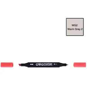 Créa Marqeur à base d'alcool - double-pointe - Warm Grey 2 WG2 pas cher