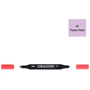 Créa Marqueur à base d'alcool - double-pointe - Pastel Violet 084 pas cher