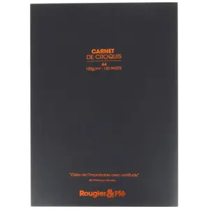 Rougier & Plé Carnet de croquis R&P 100 g/m² 120 pages A4 21 x 29,7 cmVendu parscrapmalin