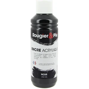 Rougier & Plé Encre acrylique 250 ml R&P NoirVendu parscrapmalin