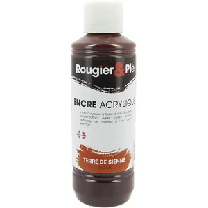 Rougier & Plé Encre acrylique 250 ml R&P Terre de Sienne