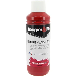 Encre acrylique 250 ml R&P Rouge primaireVendu parscrapmalin