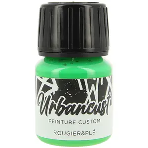 Urbancust Peinture Custom Cuir 30 ml Couleurs fluo n°36 Vert fluo