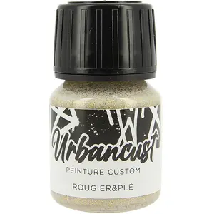 Urbancust Peinture Custom Cuir 30 ml Couleurs pailletées n°40 Or pailletéVendu parscrapmalin