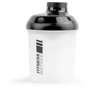 Shaker FitnessBoutique Translucide Couvercle Noir 300 ml pas cher