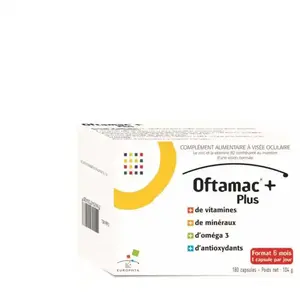 Comparateur de prix : EUROPHTA Oftamac + 180 capsules