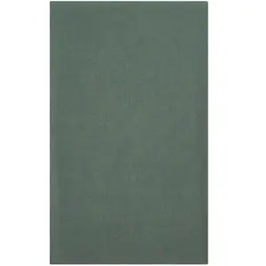 Haomy - Housse de couette Dili en voile de coton  Gris bleuté 140x200