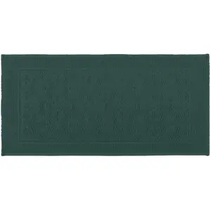 Tapis de bain coton Kymi HAOMY 55 x 110 cm Coton pas cher