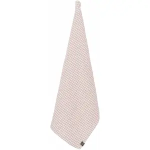 Haomy - Torchon vichy Piana II Rose poudré taille unique pas cher