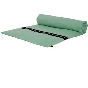 Haomy - Housse d'edredon en Lin & Coton Skagen Céladon - 85x200 cm 85x... pas cher