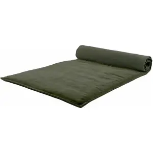Haomy - Housse d'édredon Manhattan Kaki 85x200 pas cher