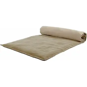 Haomy - Housse d'édredon Manhattan Lin 85x200 pas cher
