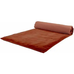 Haomy - Housse d'édredon Manhattan Brique 85x200 pas cher