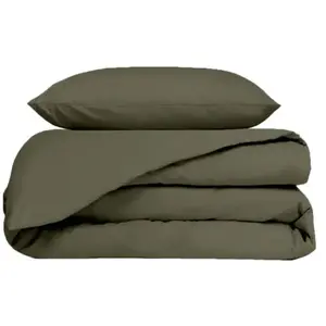 Haomy - Parure 100% Percale de Coton Venezia housse de couette & 2 tai...