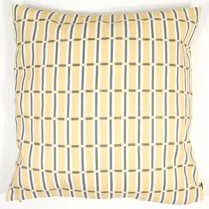 Haomy - Housse de coussin Outdoor Madera paille - 80x80 cm 80x80 cmVendu parbazarchic