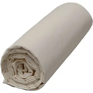 Haomy - Drap housse 100% Percale de Coton Venezia bonnet 30 cm lin 90x... pas cher