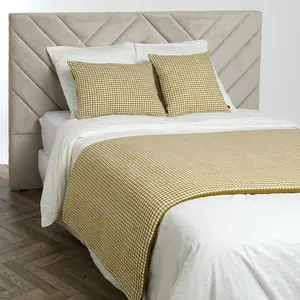 Haomy - Housse d'edredon 100% Lin Piana citrus - 85x200 cm OS pas cher