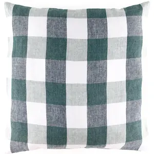 Haomy - Housse de coussin 100% Lin Palma céladon - 80x80 cm OSVendu parbazarchic