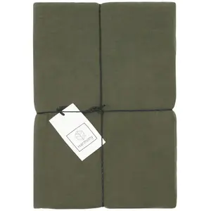 HAOMY DILI 140x190/200cm kaki DILI-DH-1420-KAK pas cher