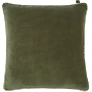Haomy - Housse de coussin New Dehli Khaki 40x60 pas cher