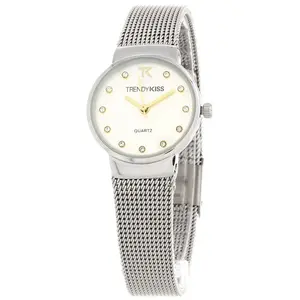 Trendy Kiss Montre Trendy Kiss Femme Kirsten Métal Argent Tmg10065-31 pas cher