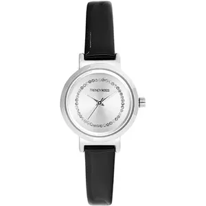 Comparateur de prix : Montre Femme Trendy Kiss Justine - TC10174-03 Bracelet Cuir Noir