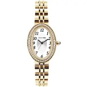 Montre Femme Trendy Kiss Marguerite - TM10175-02 Bracelet Acier Doré pas cher