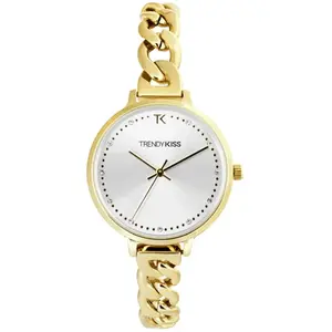 Comparateur de prix : Montre Femme Trendy Kiss Pauline - TM10173-02 Bracelet Acier Doré