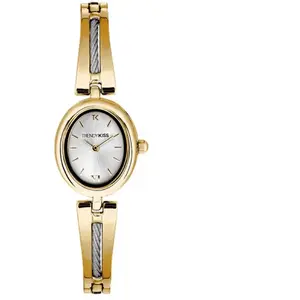 Montre Femme Trendy Kiss Odile - TM10168-02 Bracelet Acier Doré