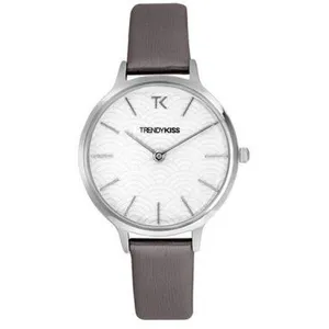 Montre analogique LINA TRENDY KISS Satin Gris pas cher
