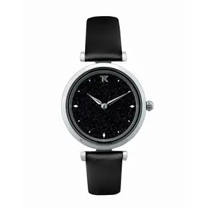 Montre femme Trendy Kiss Héméra TC10122-05 - Bracelet Cuir NoirVendu paramazon