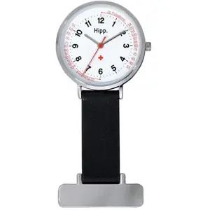 Montre Mixte Hipp Beat H30003 - Bracelet Cuir Noir pas cher