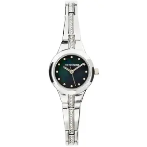 Montre Femme Trendy Kiss Clotilde - TM10180-04 Bracelet Acier Argent pas cher
