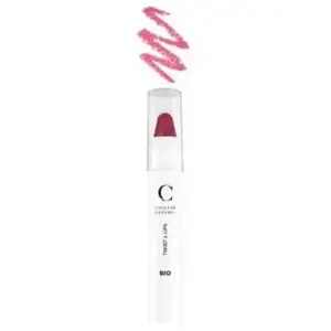 Comparateur de prix : Couleur Caramel Twist & Lips Crayon à Lèvres Bio N°403 Rose Foncé 3g