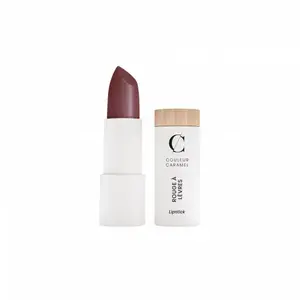 Couleur Caramel Rouge à Lèvres Mat Bio N°258 Lie de Vin 3,5g pas cher