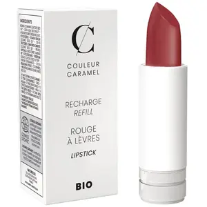 COULEUR CARAMEL - Rouge à lèvres satiné 4 g Rouge foncé female pas cher