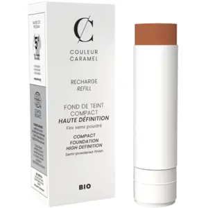COULEUR CARAMEL Recharge Fond de teint compact N°15 - Beige Foncé pas cher