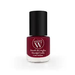 Miss W - Vernis à ongles 8 ml Rouge foncé female pas cher