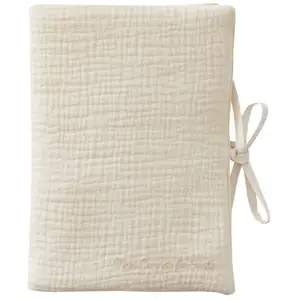 Comparateur de prix : BB & Co Protège carnet de santé gaze de coton Mousse de lait