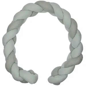 Comparateur de prix : BB & Co Tresse décorative ouatinée Mix & Match vert de gris (200 cm)
