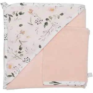 BB & Co Cape de bain bambou + gant Sweet garden (70 x 70 cm)Vendu paramazon