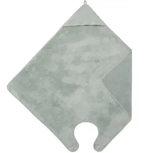 Cape de bain Tablier en bambou VERT BB&Co pas cher