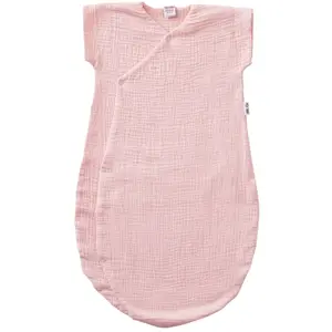 BB&Co Gigoteuse d'été Forme Kimono Double Gaze uni (Rose Blush, 0-6 Mois) pas cher