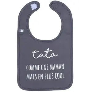 Comparateur de prix : Bavoir "Tata " GRIS BB&Co